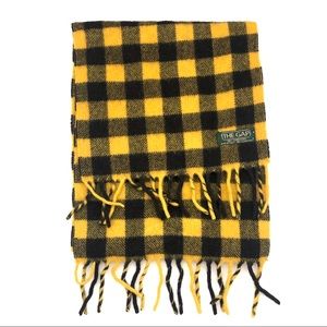 GAP Accessories - GAP Yellow Black Plaid Check Bumblebee Scarf GAP Accessories - GAP Yellow Black Plaid Check Bumblebee Scarf
